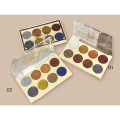 Miss Rose Glitter Magic Eyeshadow Palette -  8‑Color