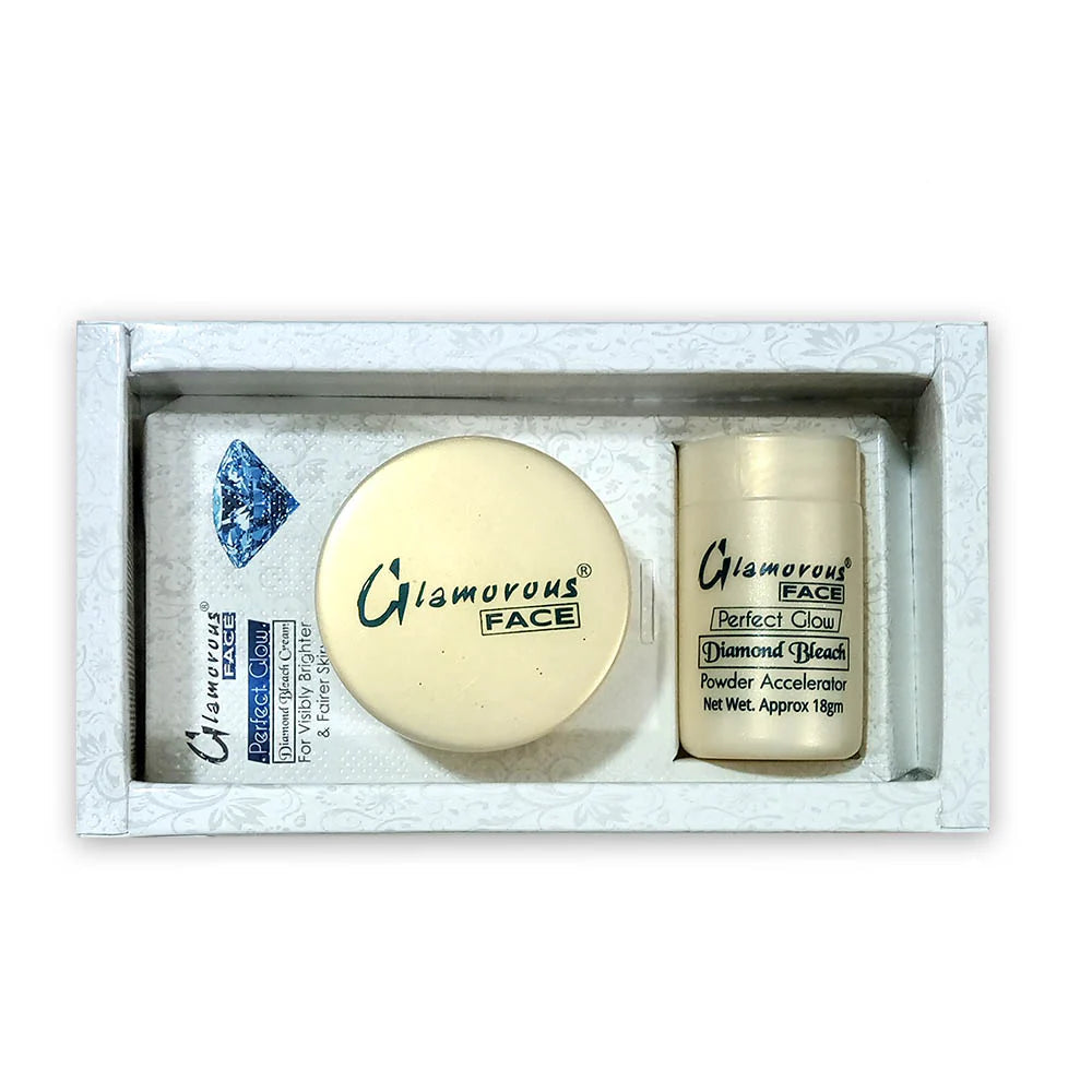 Glamorous Face Perfect Glow Diamond Bleach Cream - Large
