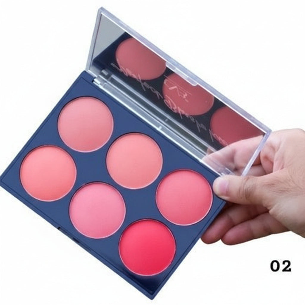 CVB Blush & Contour Kit – Sculpting & Radiant Face Makeup Palette