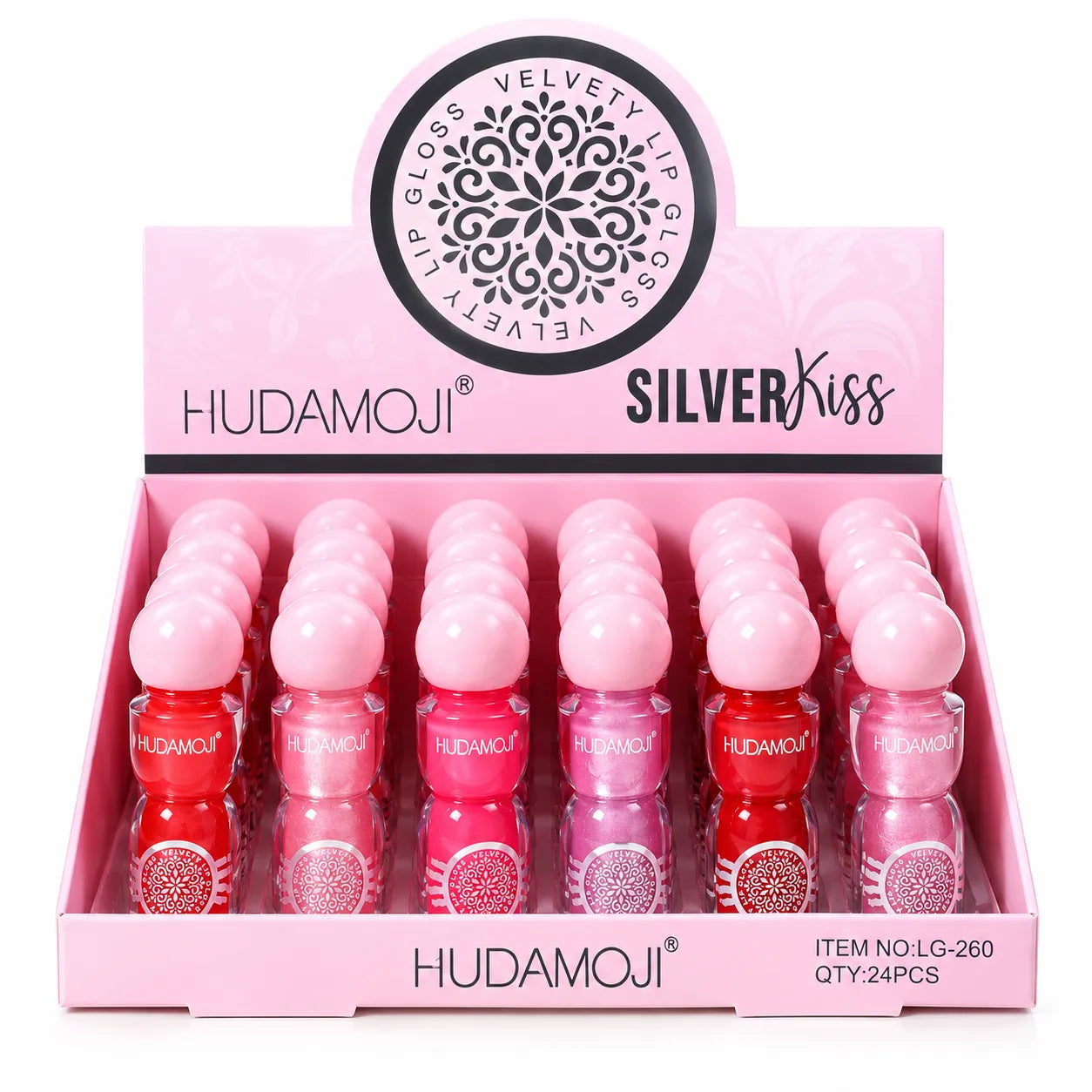HUDAMOJI Silver Kiss Velvet Lip Gloss