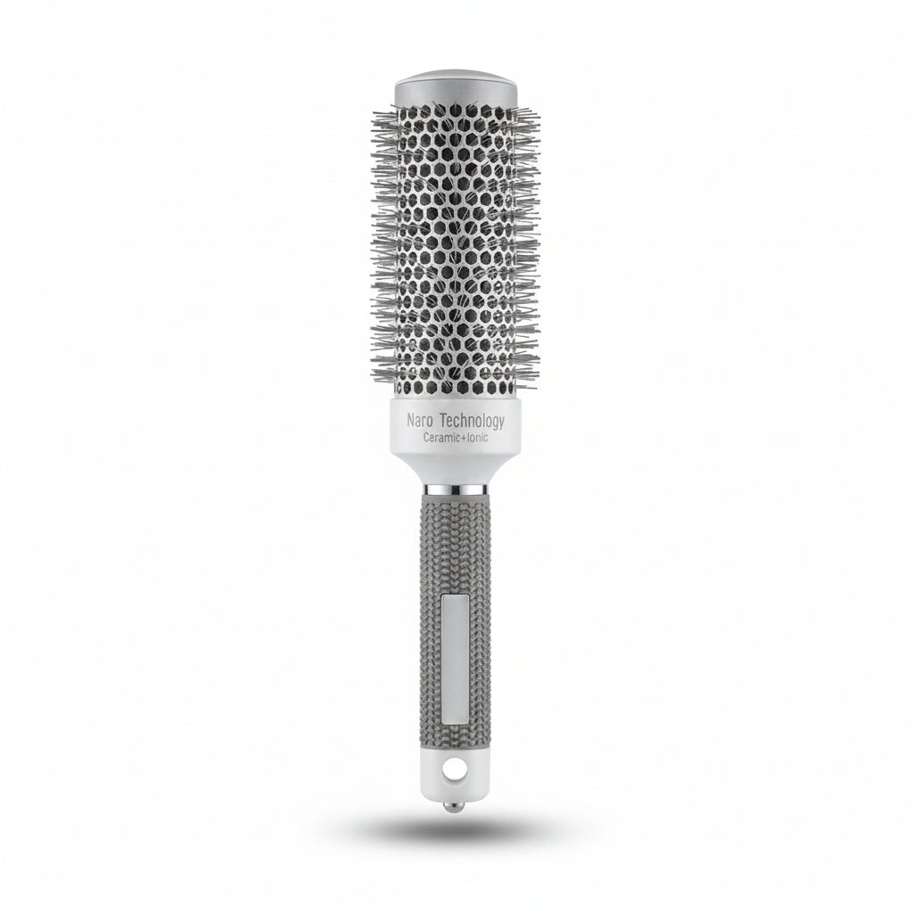 Nano Technology Ceramic + Ionic round hair brush - #NANO045