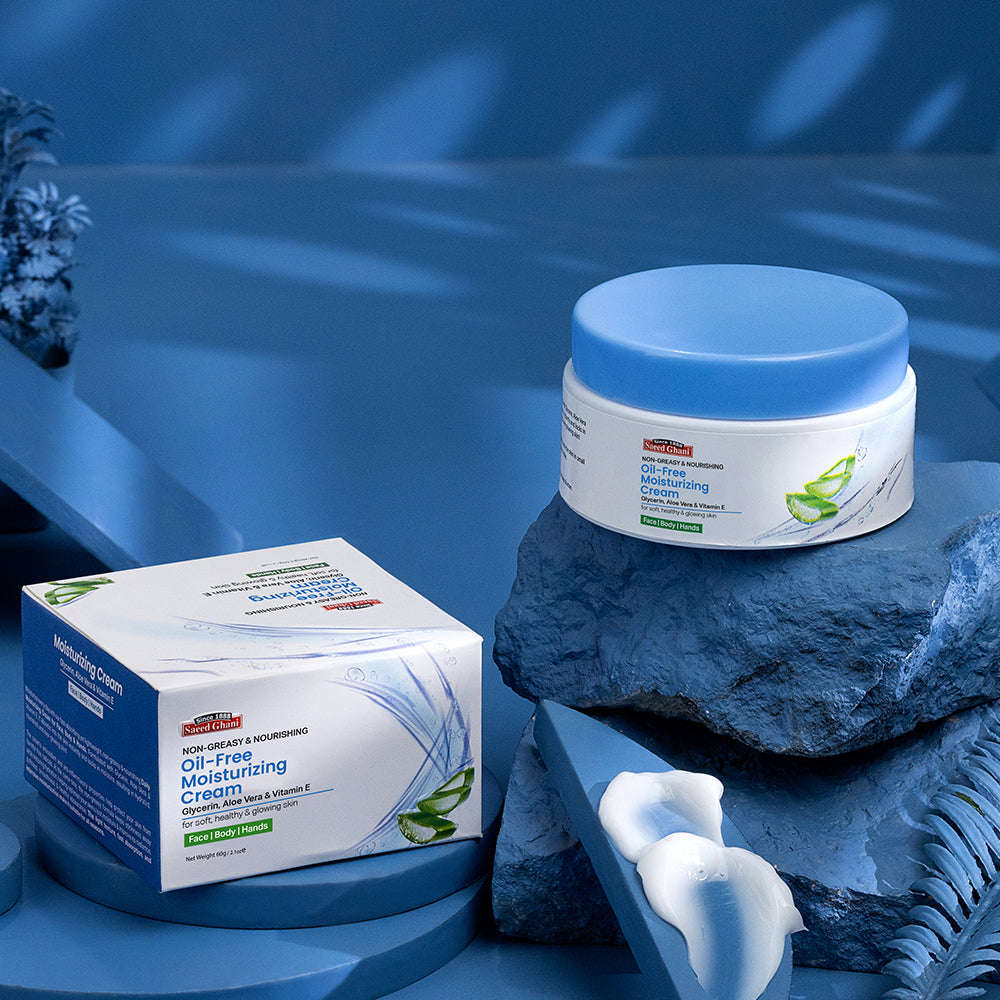 Saeed Ghani Glycerin, Aloe Vera and Vitamin E Moisturizing Cream – 60g