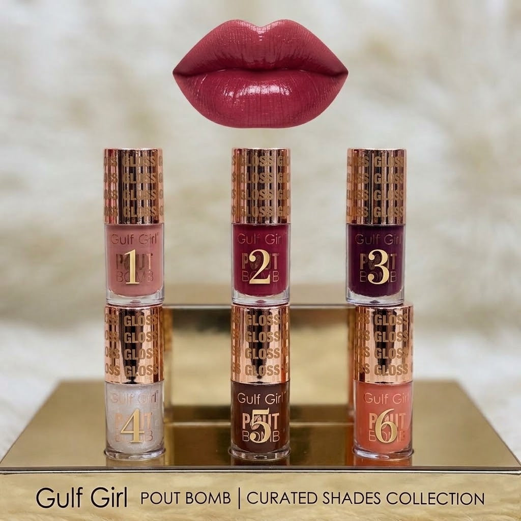Gulf Girl Pout Bomb lip gloss