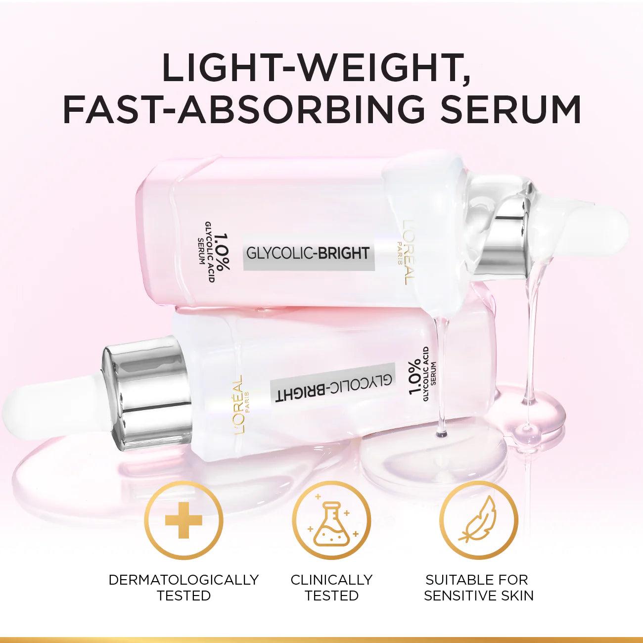 Loreal Paris Glycolic Bright Instant Glowing Face Serum