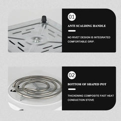 RAF Electric Stove Dual Burner Hot Plate