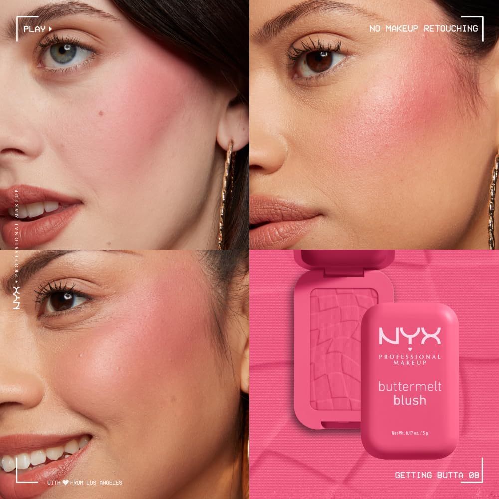 NYX Professional Makeup Buttermelt Blush - 5g