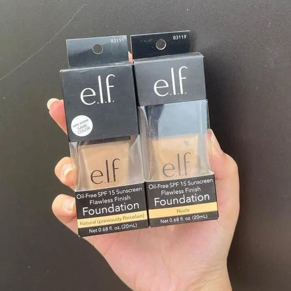 E.L.F Flawless Finish Oil-Free Foundation with SPF 15 – 20ml