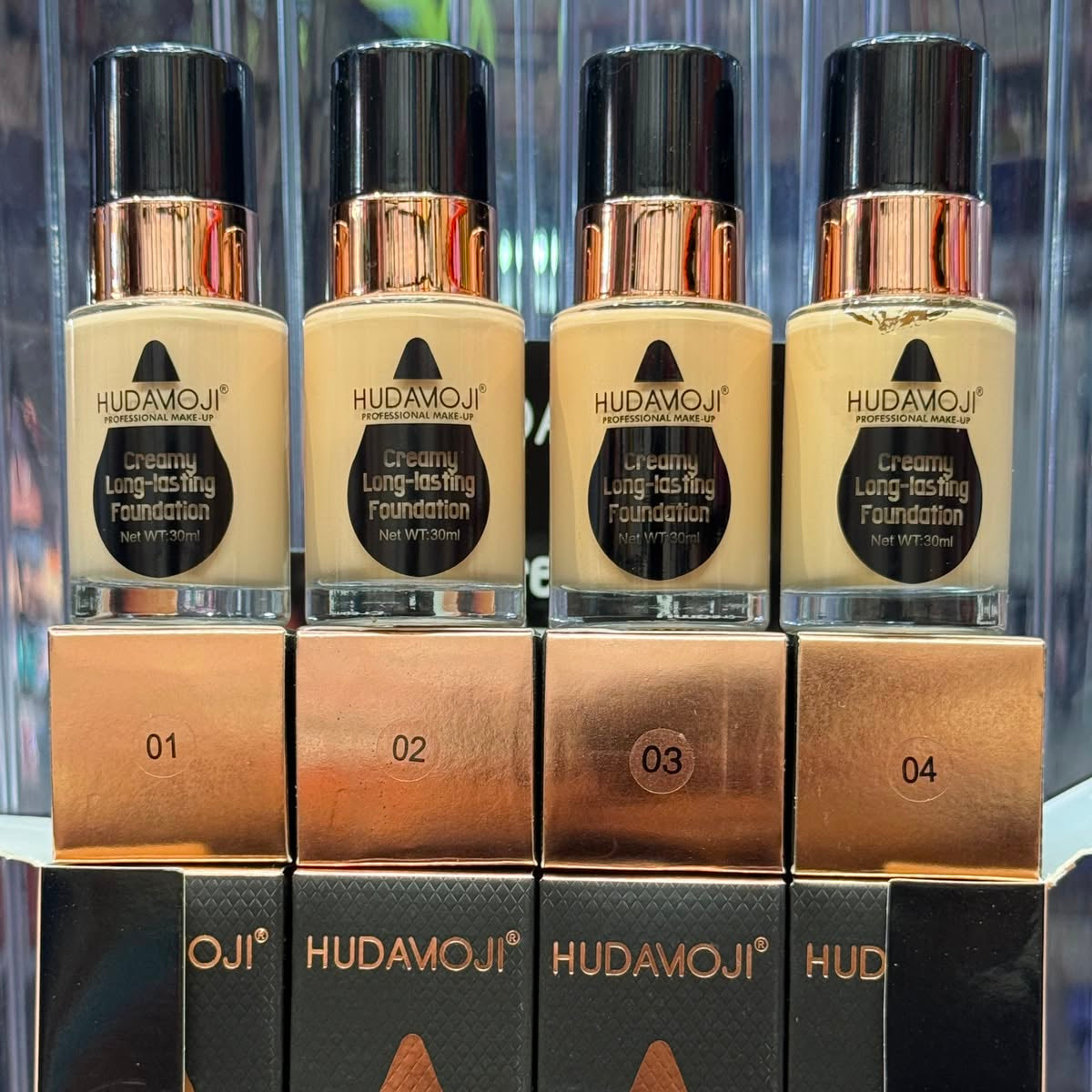 HudaMoji Long Lasting Foundation - 30ml