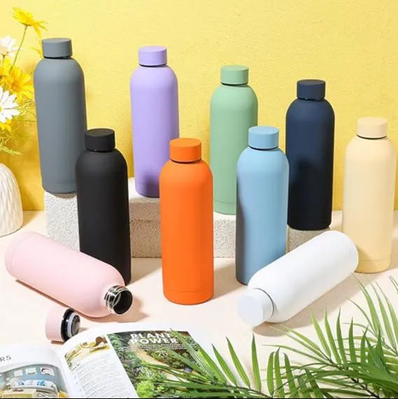 Stainless Steel Matte Water Bottle Each - 500ml