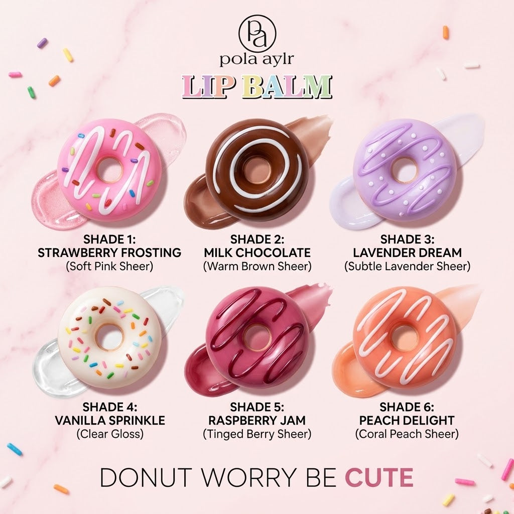 Pola Aylr Donut Lip Balm
