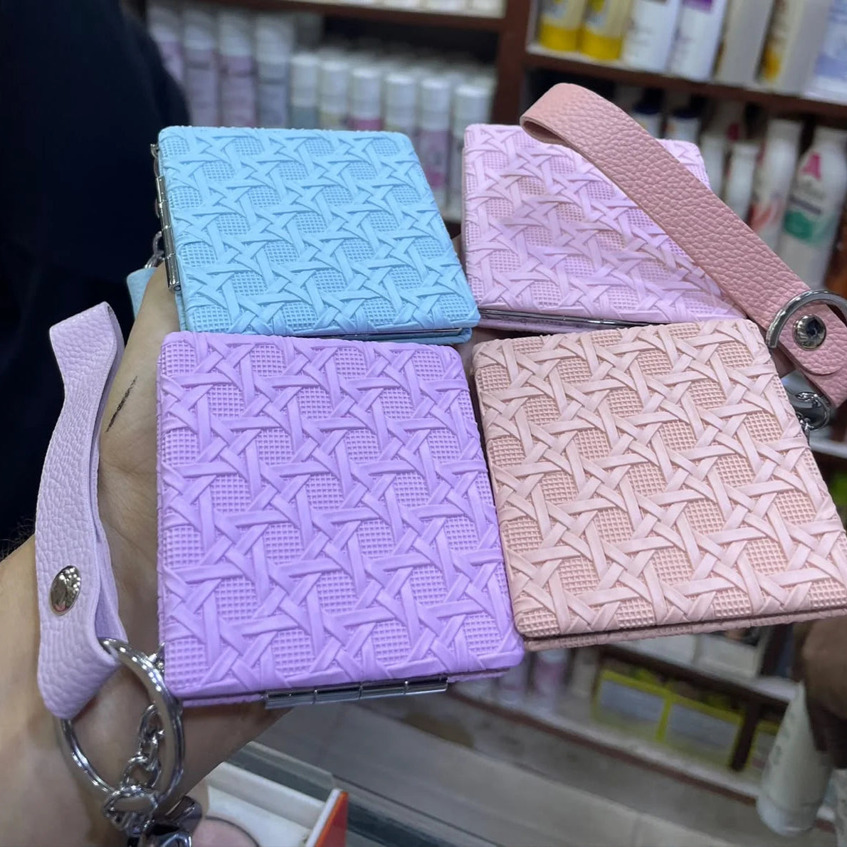 foldable pocket cosmetic mirror - Each