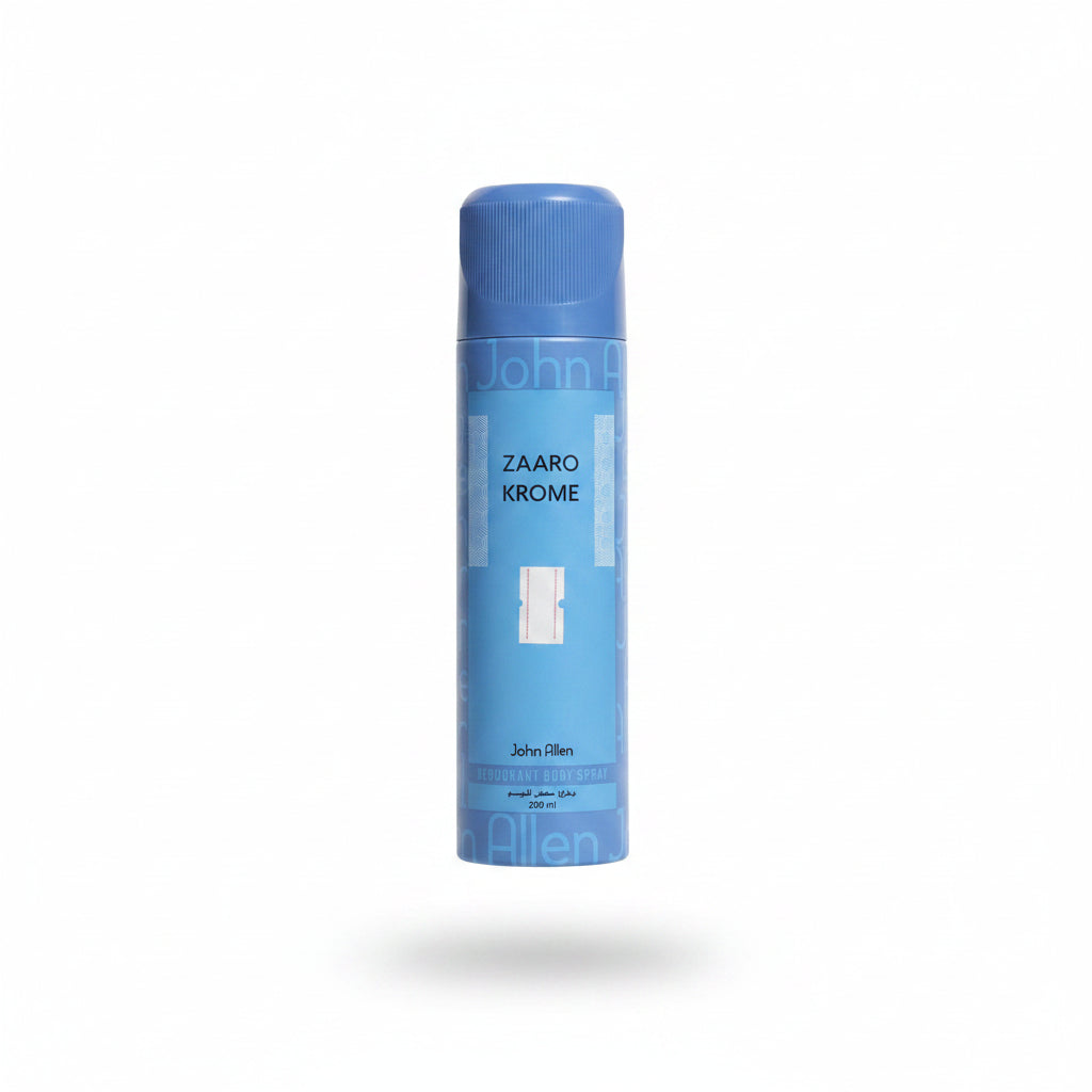 John Allen Zaaro Krome Perfumed Body Spray – 200ml