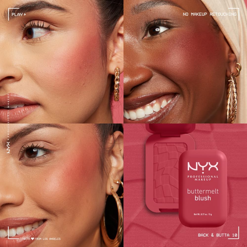 NYX Professional Makeup Buttermelt Blush - 5g