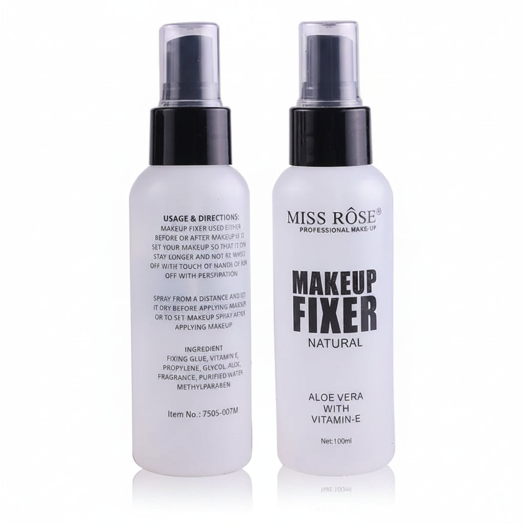 Miss Rose Makeup Fixer and Setting Spray - 100ml