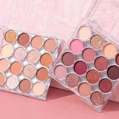 Hudamoji Fashion Eyeshadow Palette -  16 Colors
