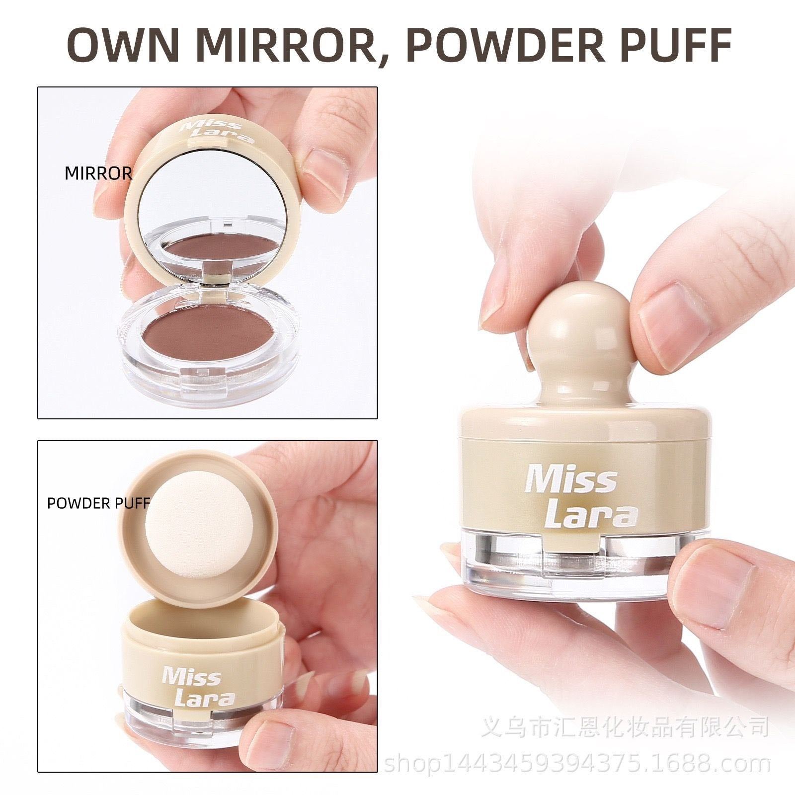 Miss Lara Hairline Powder Hair Root Cover Up Natural Waterproof Powder