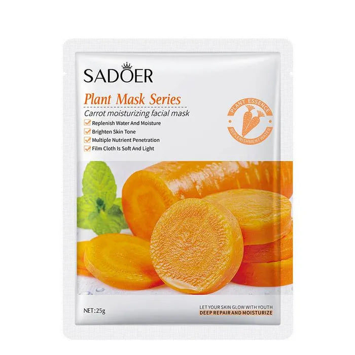 SADOER Carrot Moisturizing Face Sheet Mask - 25g