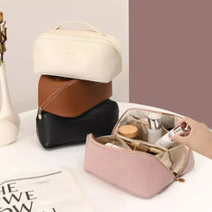 Large Capacity Cosmetic Bag Portable Makeup Pouch