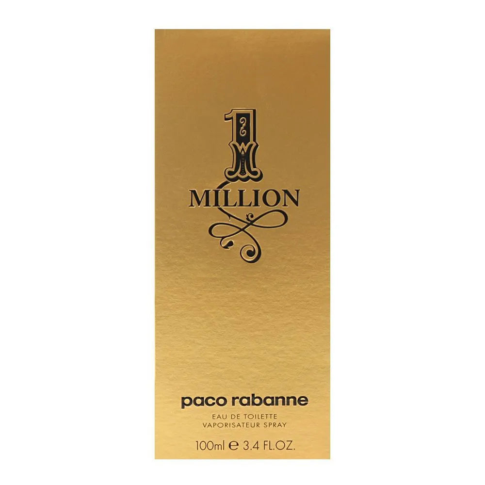 Paco Rabanne 1 Million Eau de Toilette - High Quality with 24 Hours Lasting - 100ml