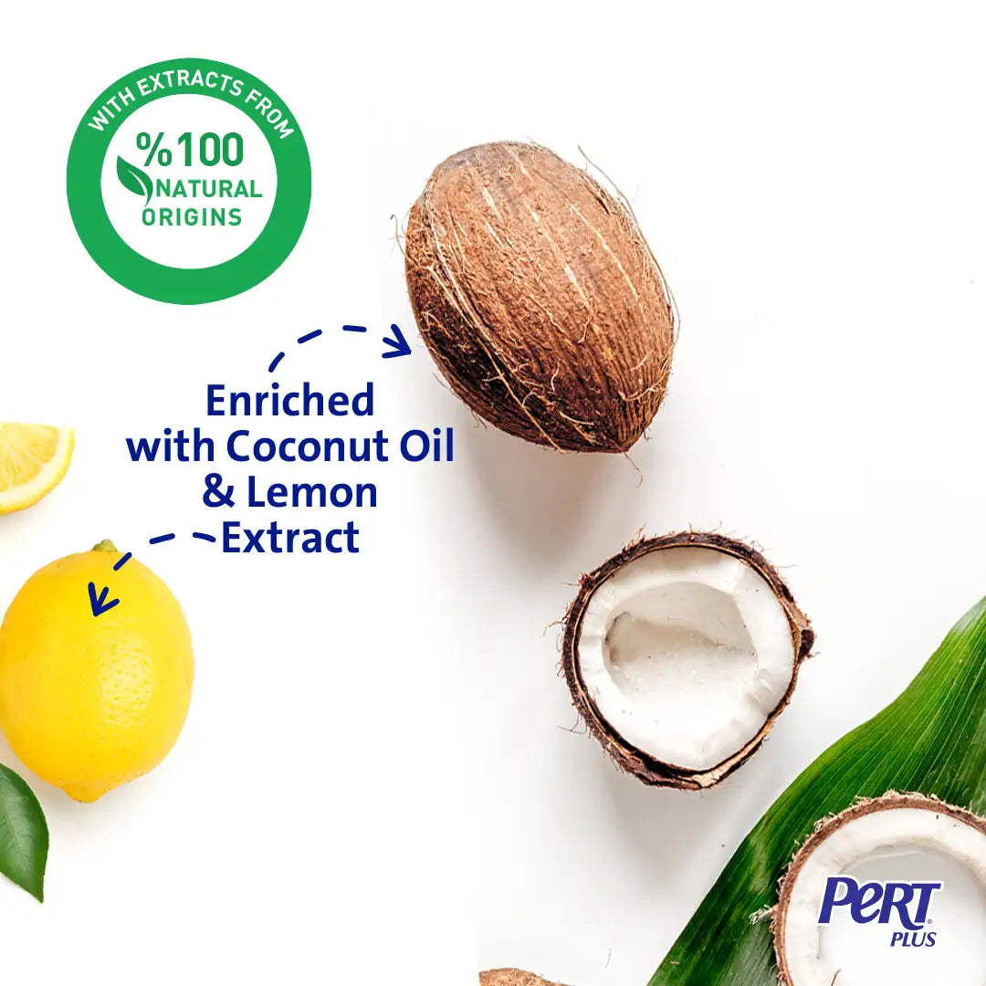 Pert Plus Shampoo Coconut andLemon Anti Dandruff - 1000ml