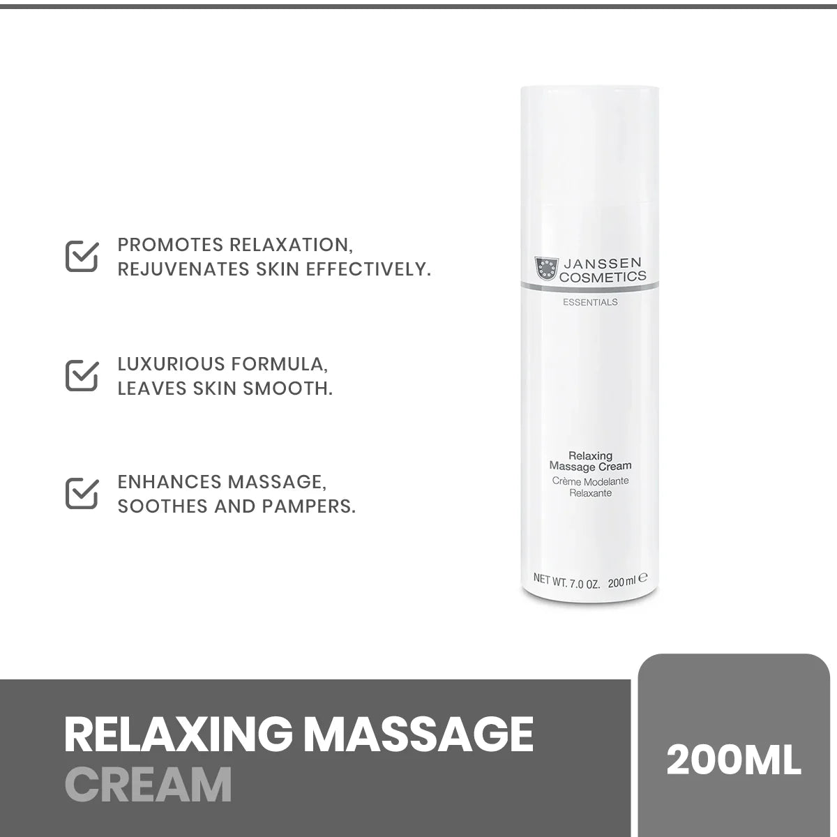 Janssen - Relaxing Massage Cream - 200ml