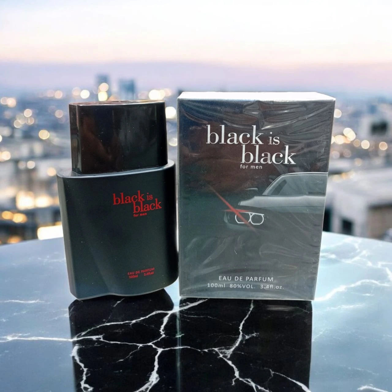 Black Is Black By Winsoms Original Perfume - 100ml