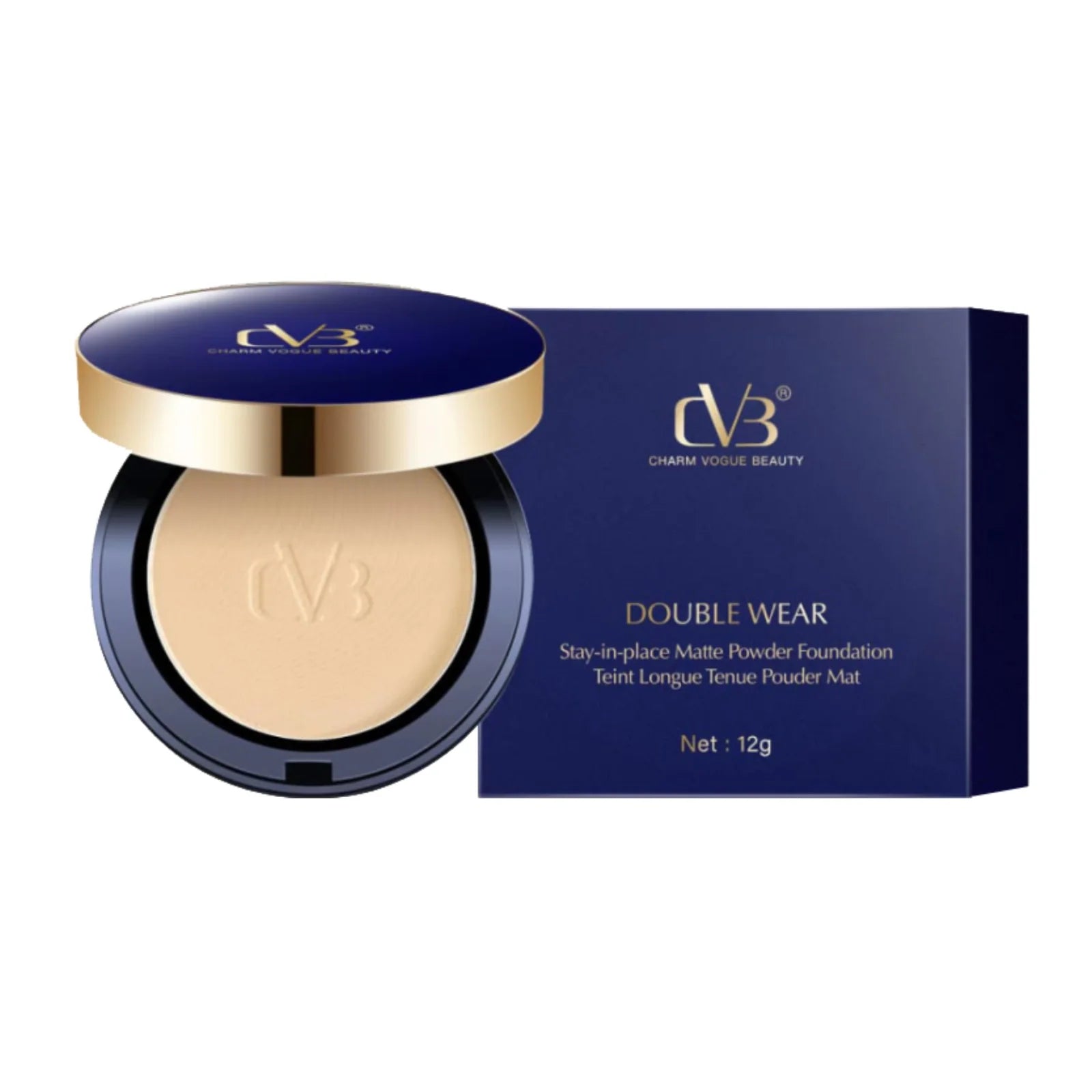 CVB Double Wear matte face powder  - 12g
