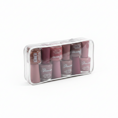 Glamour Permanent Matte Nail Polish - 12 Pcs Set