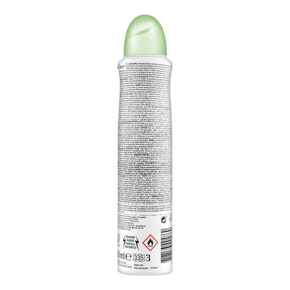 Dove Go Fresh Cucumber &amp; Green Tea Body Spray – 250ml