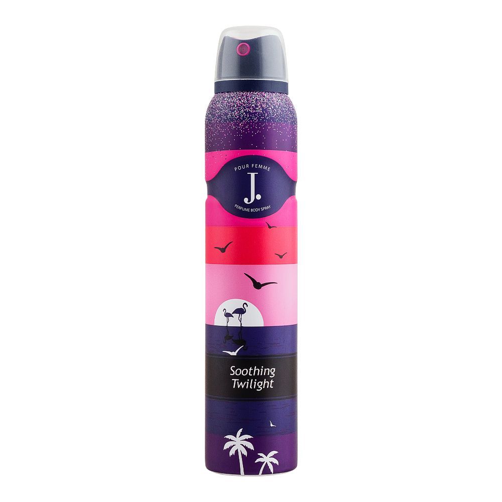 Junaid Jamshed J. Soothing Twilight Femme Perfume Body Spray - 200ml