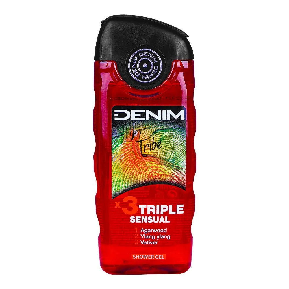 Denim Tribe X3 Triple Sensual Shower Gel - 250ml