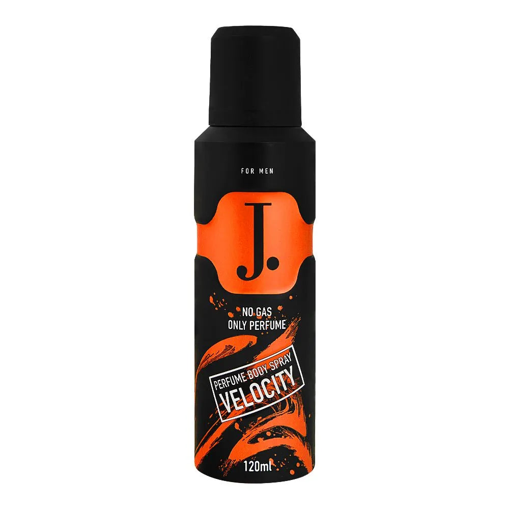 J. Vortex No Gas Perfume Body Spray for Men – 120ml
