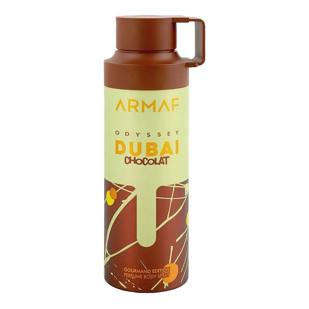 Armaf Odyssey Dubai Chocolat Gourmand Edition Perfumed Body Spray, For Men & Women - 200ml