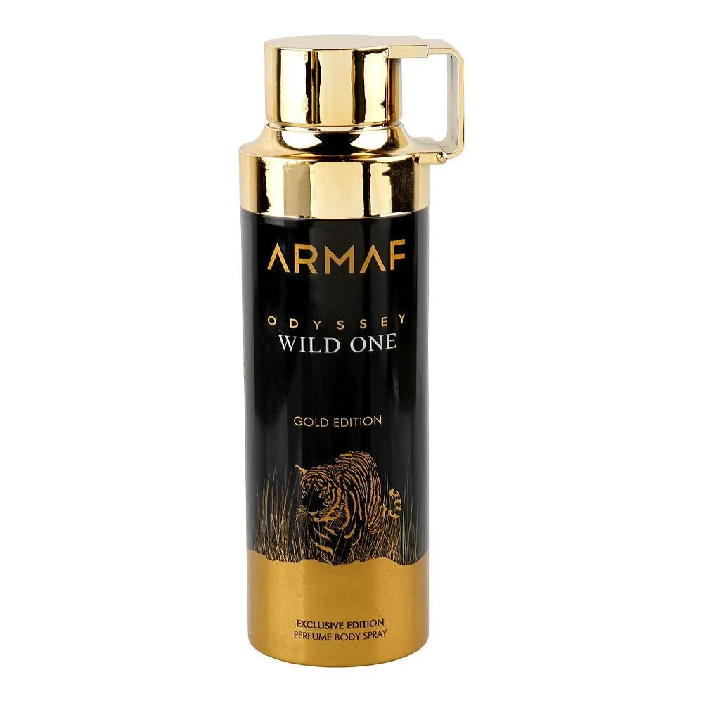 Armaf Odyssey Wild One Gold Edition Perfumed Body Spray - 200ml