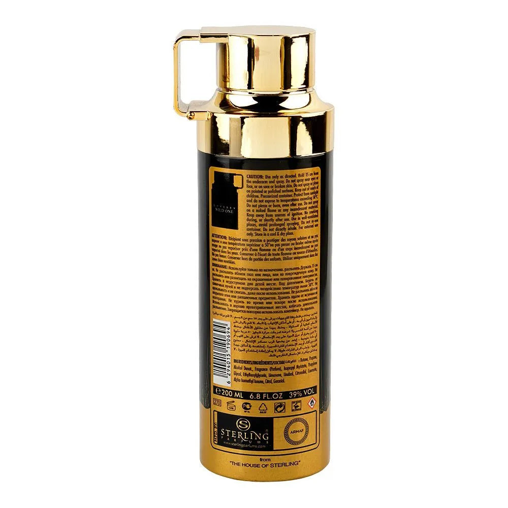 Armaf Odyssey Wild One Gold Edition Perfumed Body Spray - 200ml