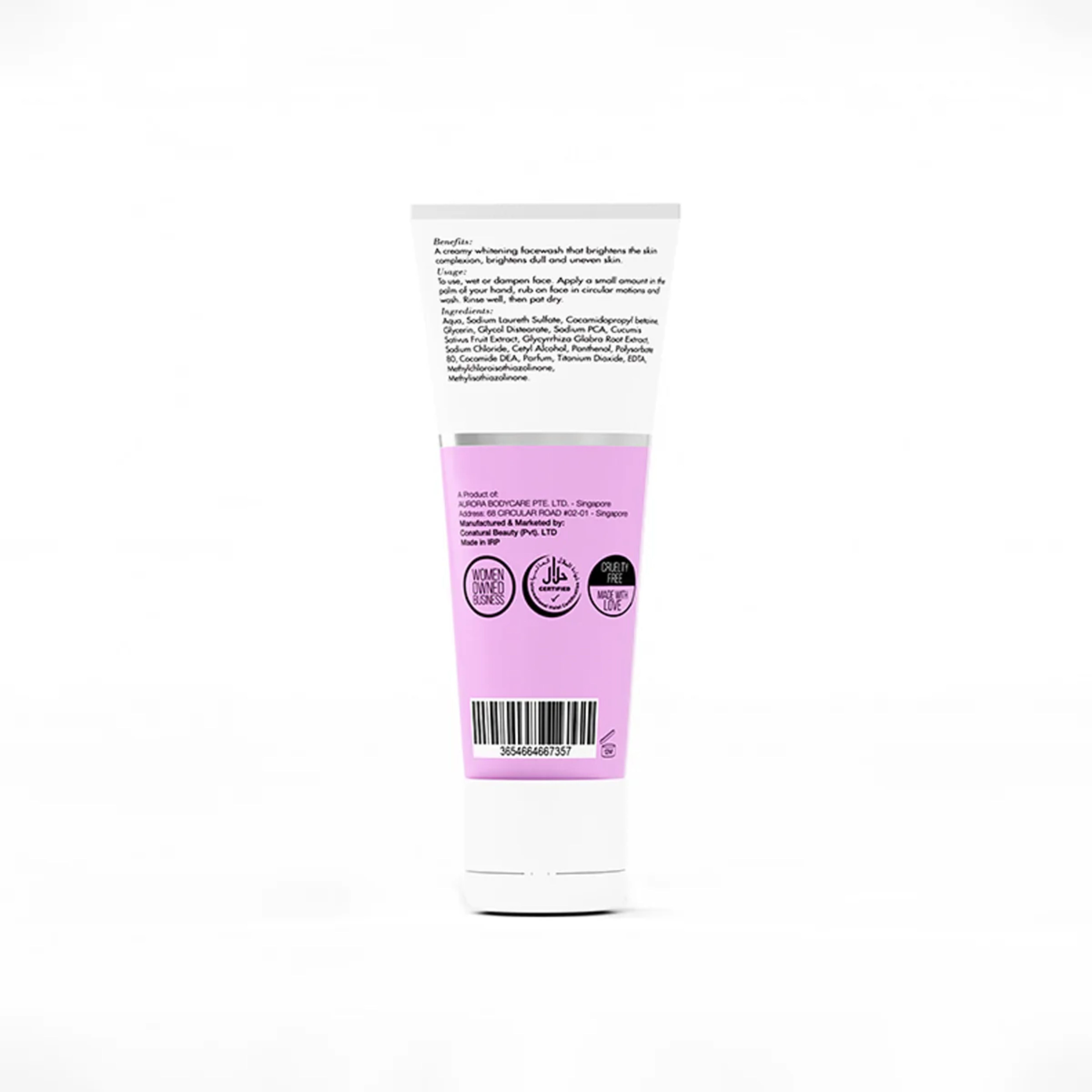 True Beauty Whitening & Brightening Facewash - 75ml