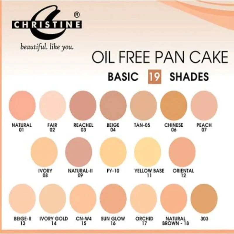 Christine Oil Free Pan Cake Foundation