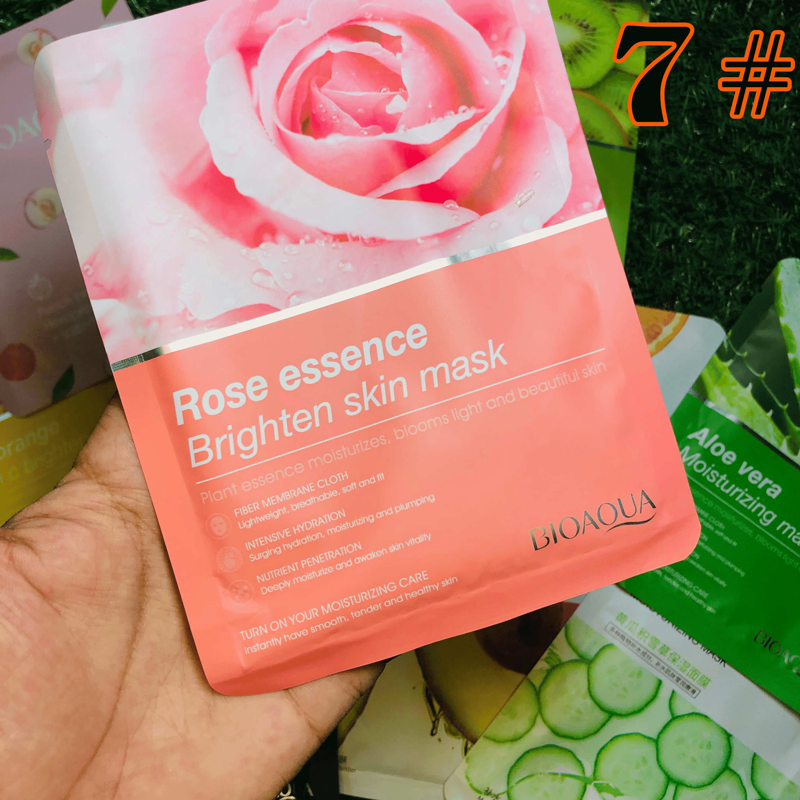 Moisturizing Face Sheet Mask - Imported -  LIMITED STOCK 🚨 - 11 PACK