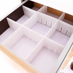 Drawer Divider -  Adjustable Drawer Organizer - 4 Strips