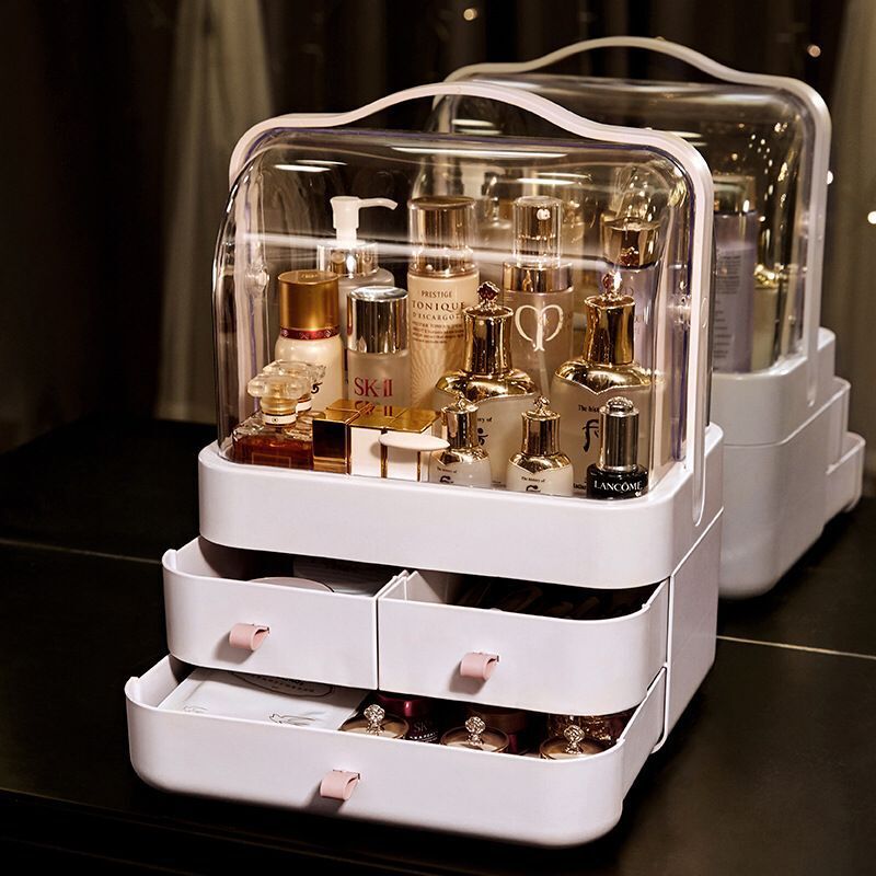 Modern Cosmetic Organizer Makeup Storage Holder 3 Layer