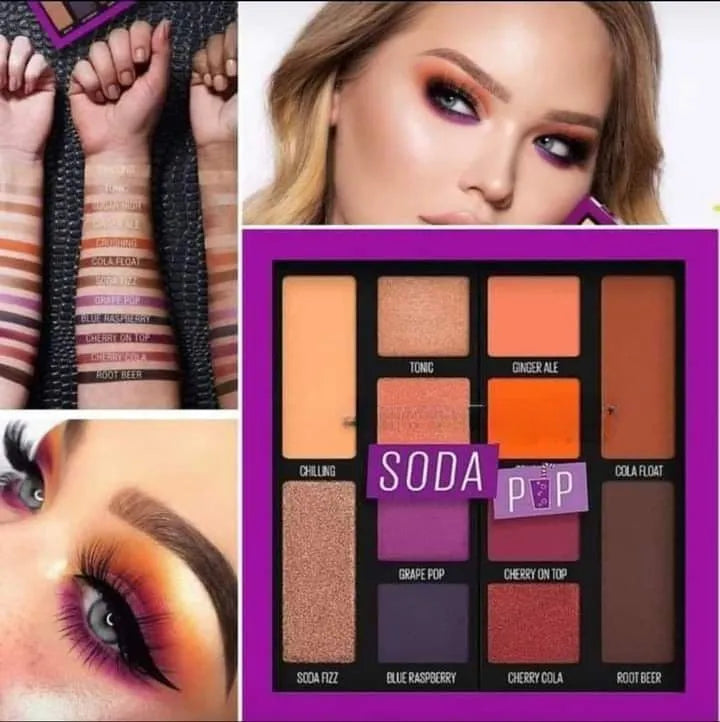 Angel Mask Soda Pop Eyeshadow Palette - 12 Colors