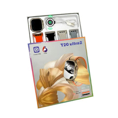 T20 Ultra 2 Series 8 Space Aluminum Case 49MM Full Screen Smartwatch