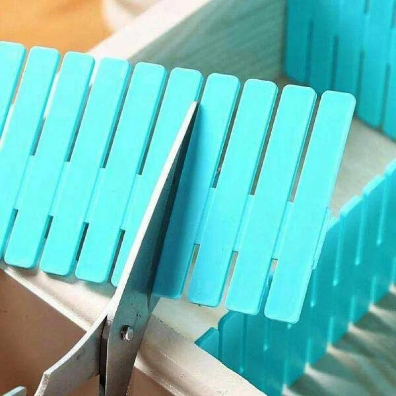 Drawer Divider -  Adjustable Drawer Organizer - 4 Strips