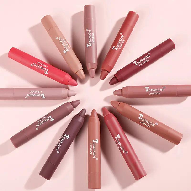 3pcs Teayason Velvet Matte Lipsticks Set