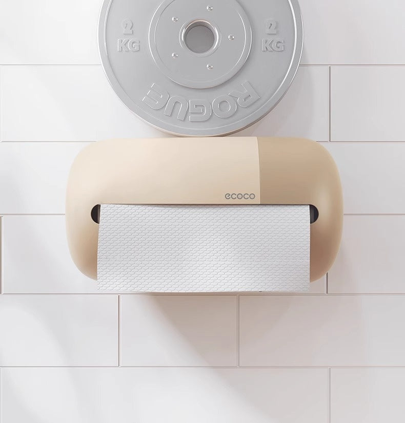 Ecoco kitchen Tissue Box Wall Mounted