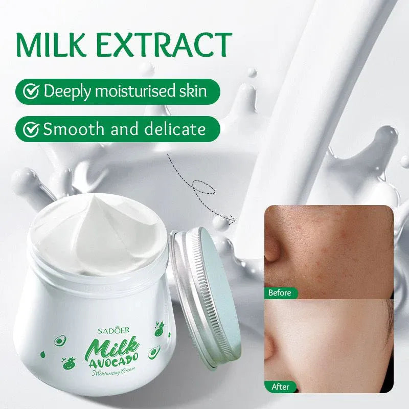 SADOER Milk Avocado Face Cream – 80g