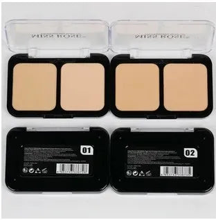 Miss Rose 2 In 1 Compact Powder