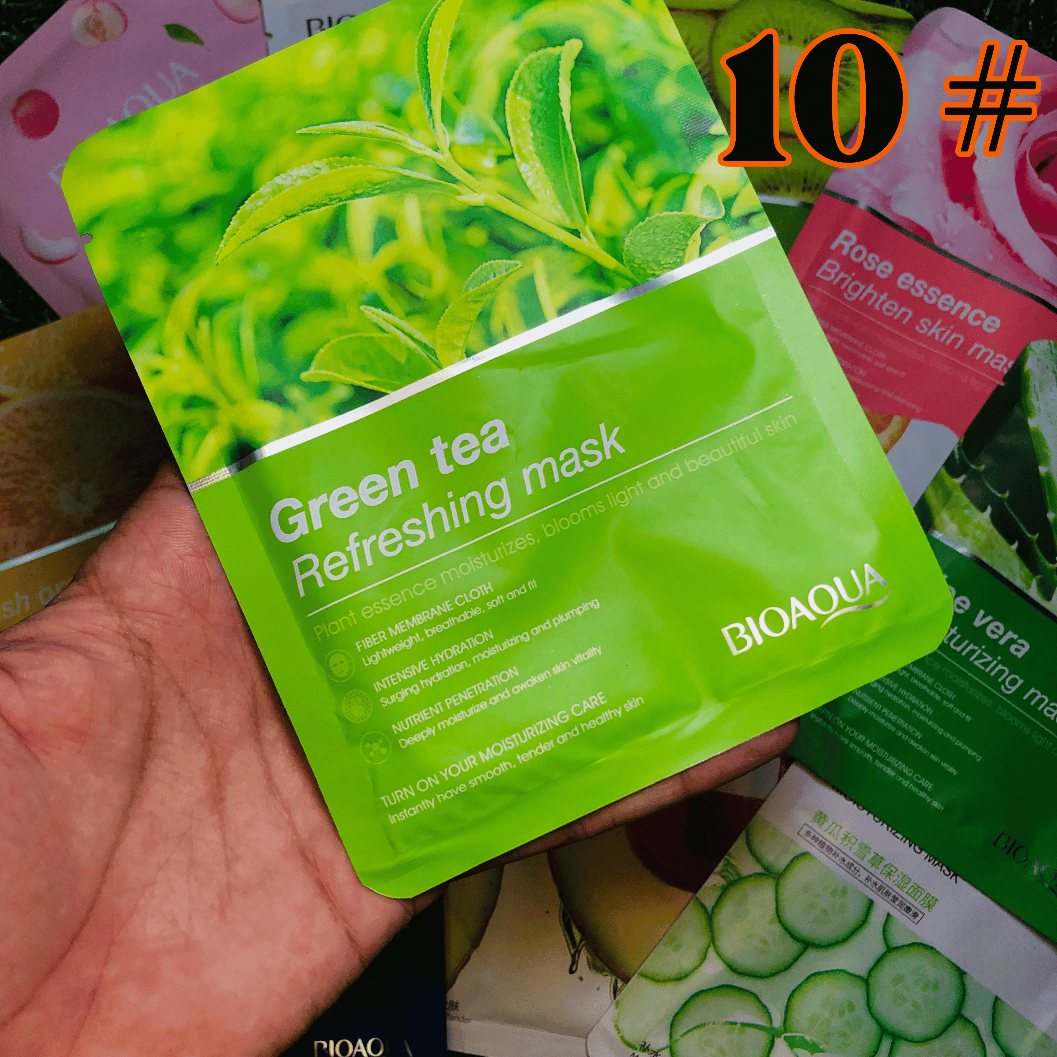 Moisturizing Face Sheet Mask - Imported -  LIMITED STOCK 🚨 - 11 PACK