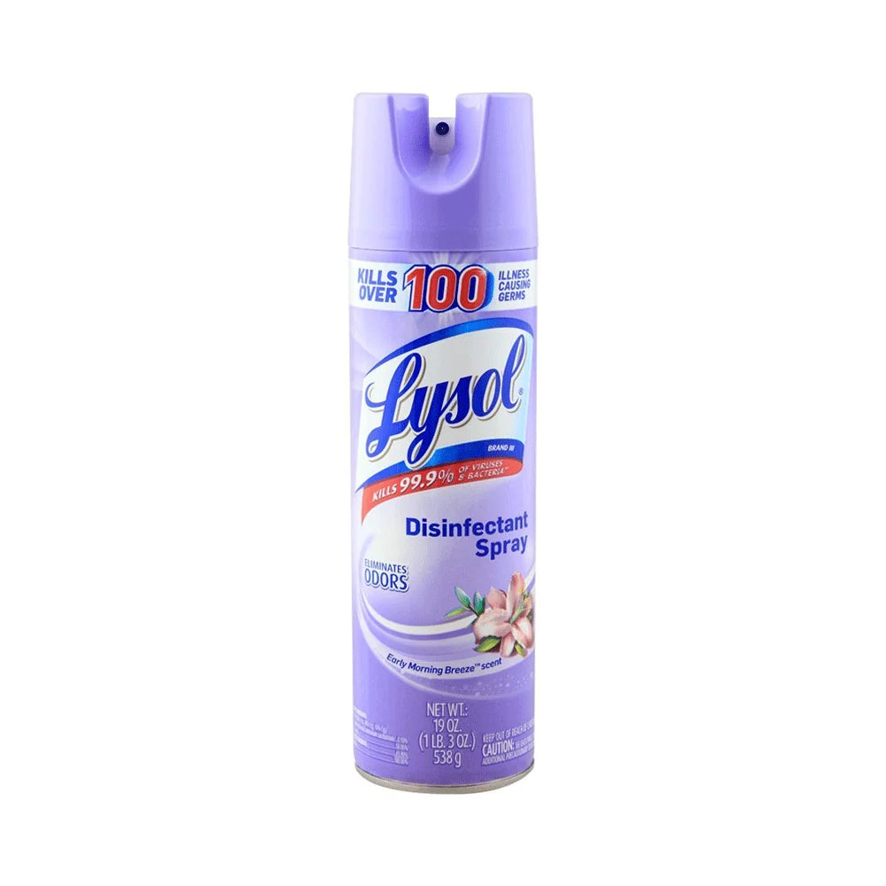Lysol Early Morning Breeze Scent Disinfectant Spray - 538g