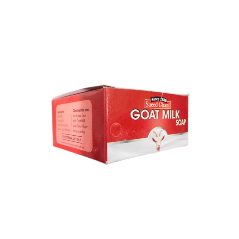 Saeed Ghani Goat Milk Soap – Deep Moisture & Gentle Nourishment for Sensitive Skin - 75g